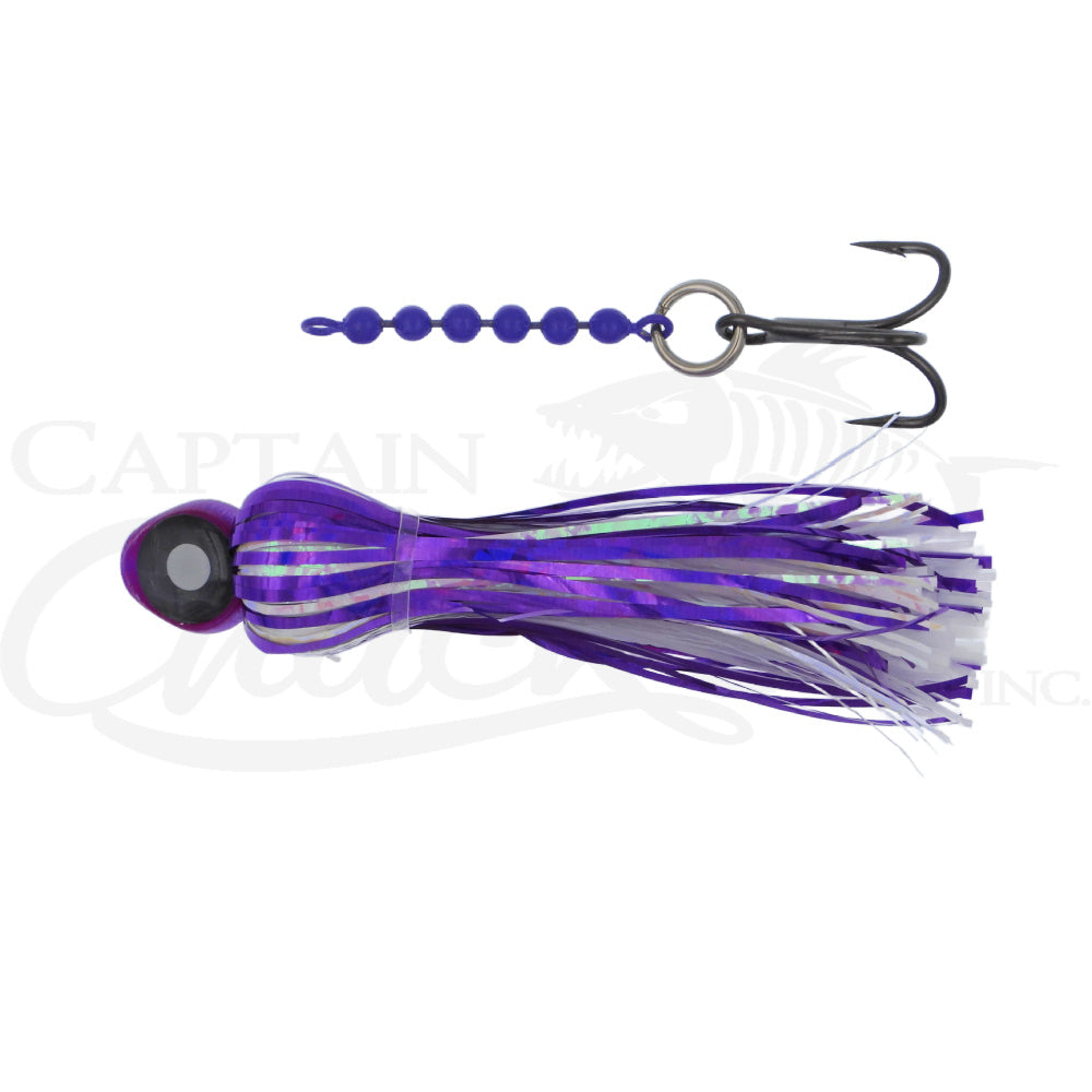 Beavers Lures Trolling Fly Purple Pirate – Captain Chuck's II