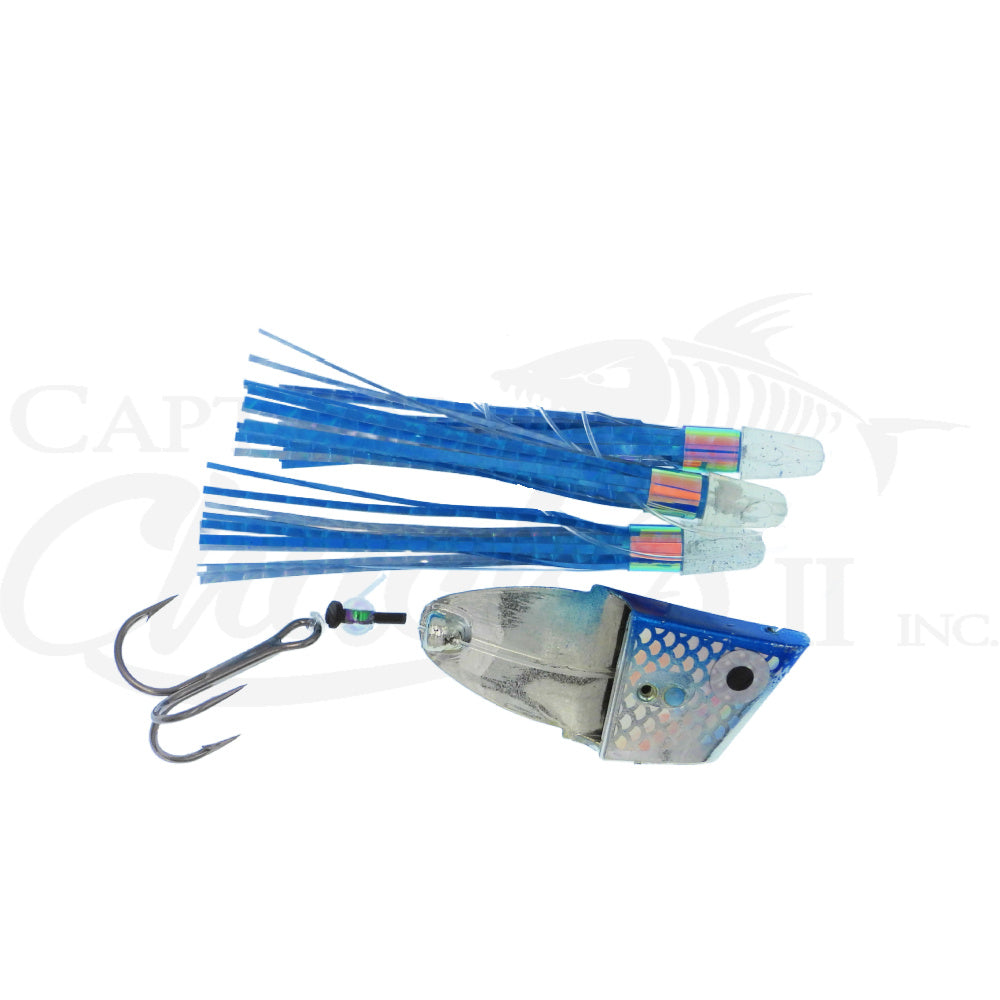 big weenie fishing lures Big Weenie Meat Rig Blue Bung Hammer