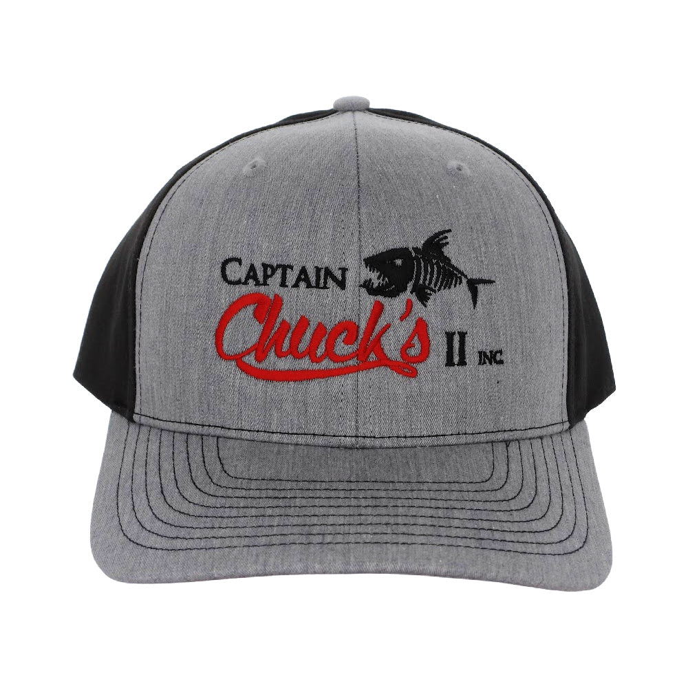 Captain Chuck's Hat Heather/Black