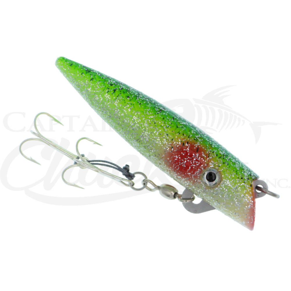Captain's Choice Green Splatter Back