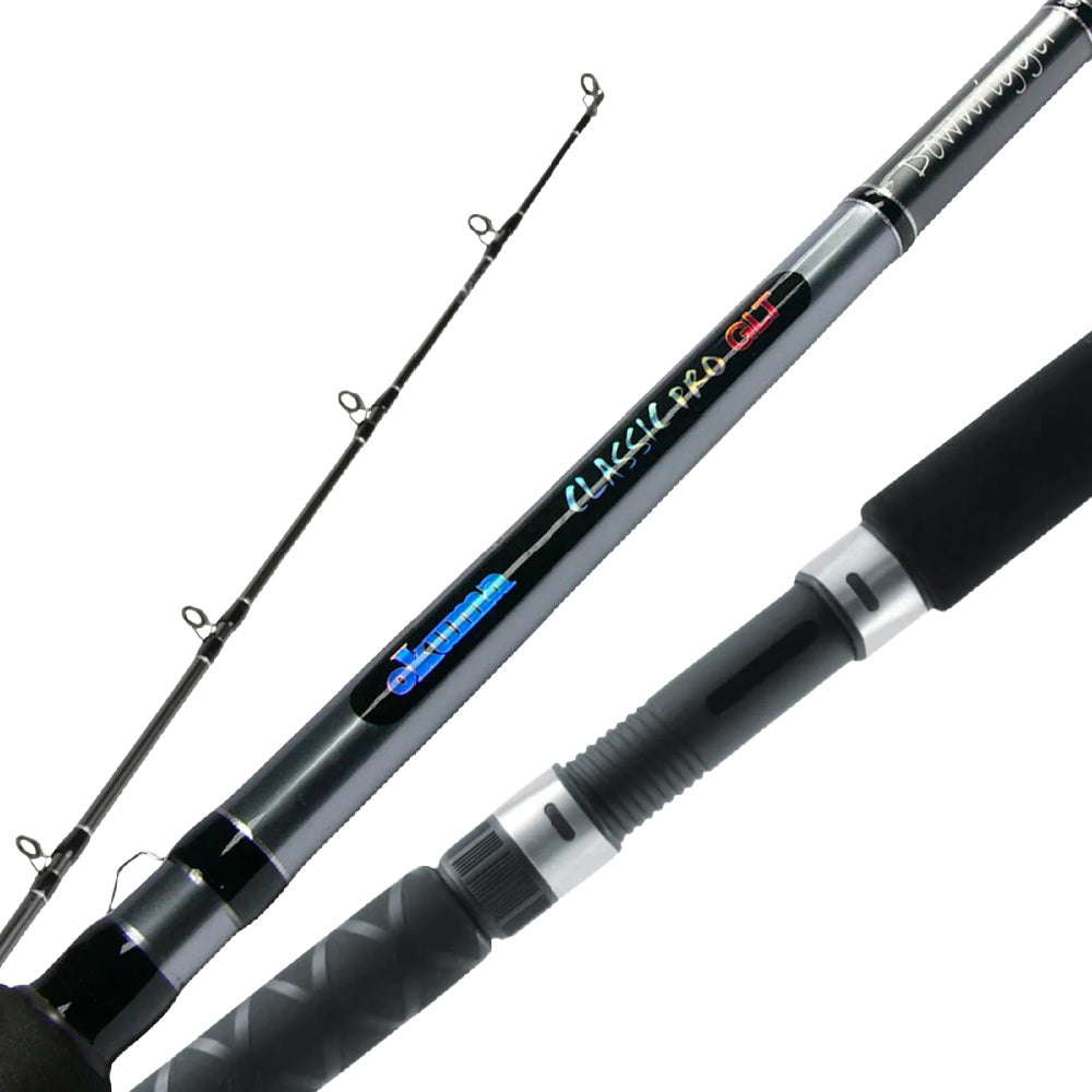 okuma classic glt trolling rods CP Lake Rod foot construction casting guides Classic Pro GLT Rods