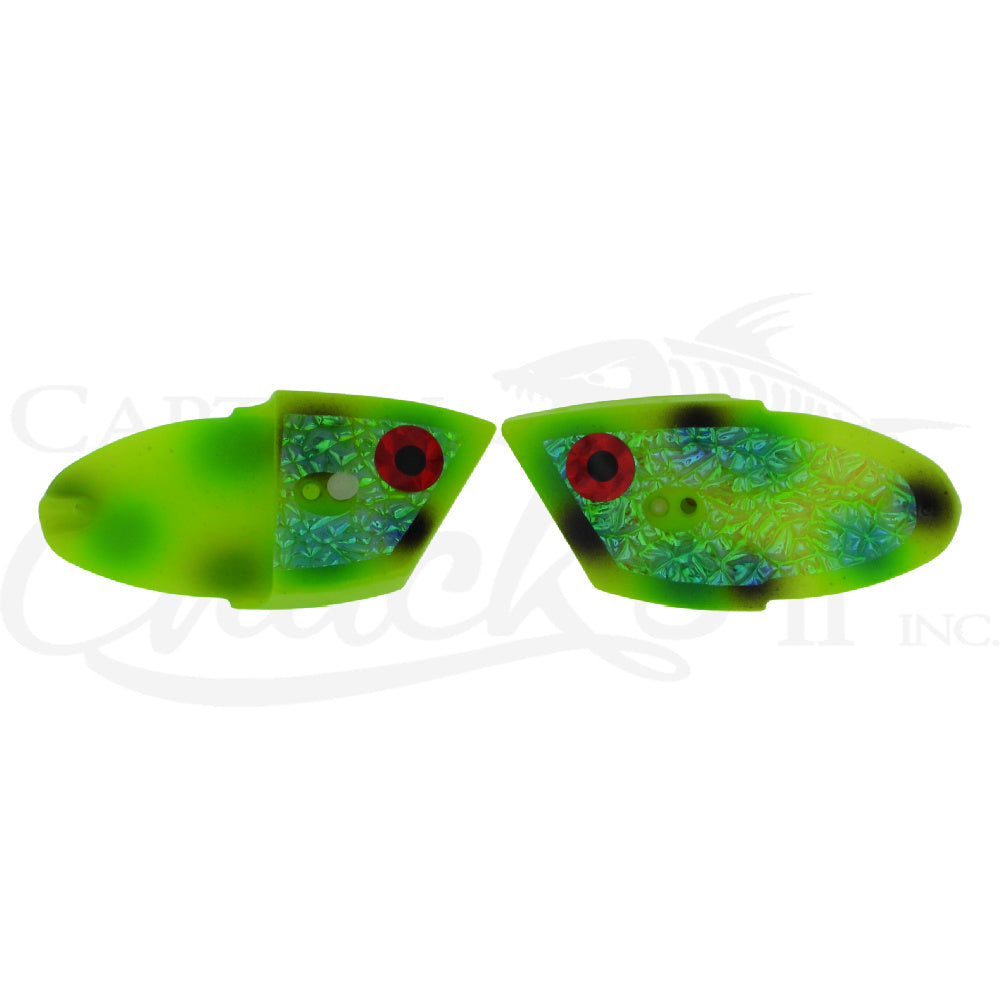 Bait Head Yellow War Frog 2pk