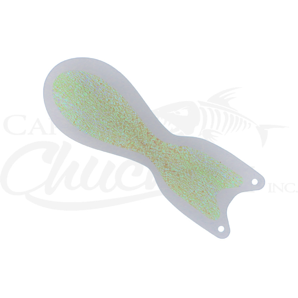 die cut reflective tape for fishing lures WTP Lure Tape-Crushed Pearl (2 Pack), Crushed Pearl / Hot Green May be cut to any desired shape with a pocket knife or scissors KTGCOZS Pack of 180 Spoon
