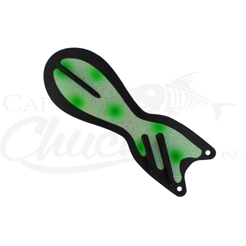 Spindoctor 8 Inch Black / Green Dot