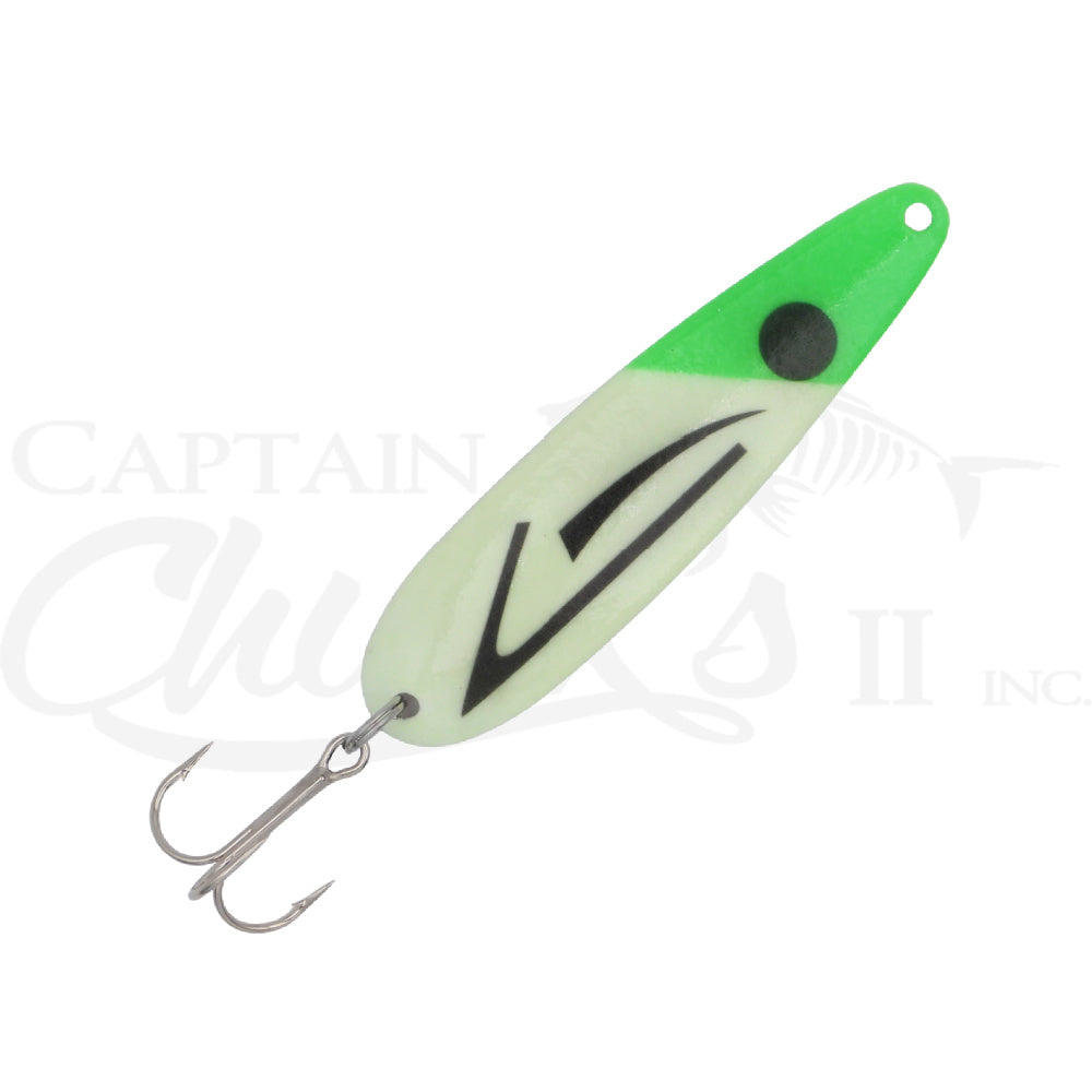 Moonshine Trolling Spoon Flounder Pounder; 4 in
