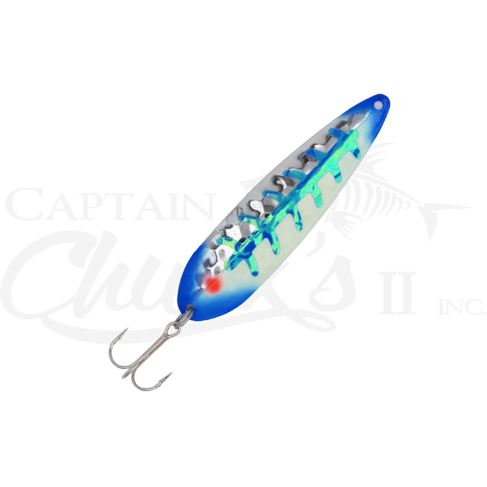 Moonshine Half Moon Spoon Blue Shorts; 3 1/2 in
