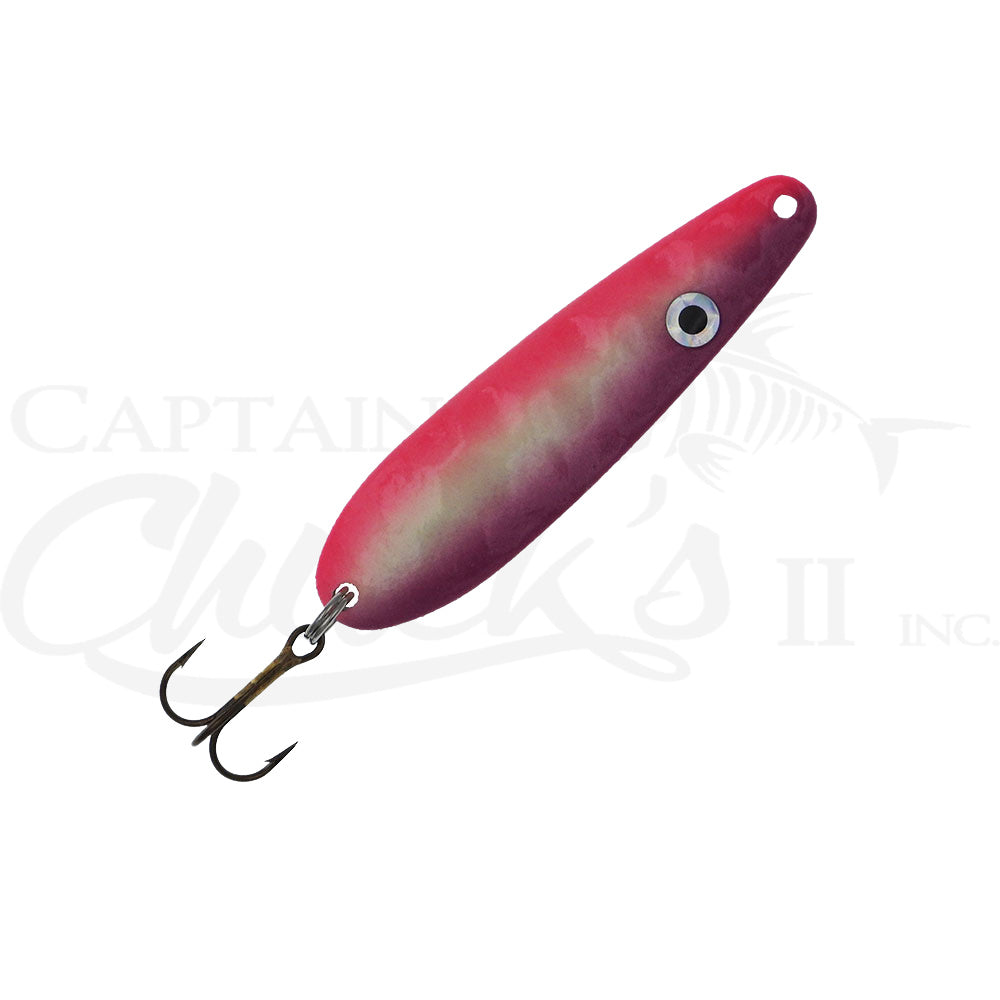 dinner bell spoon fishing lure VMC Bladed Bull Spoon, 1/16 Oz, Glow Hot Perch trophy trout Medium Dinner Bell Spoon |