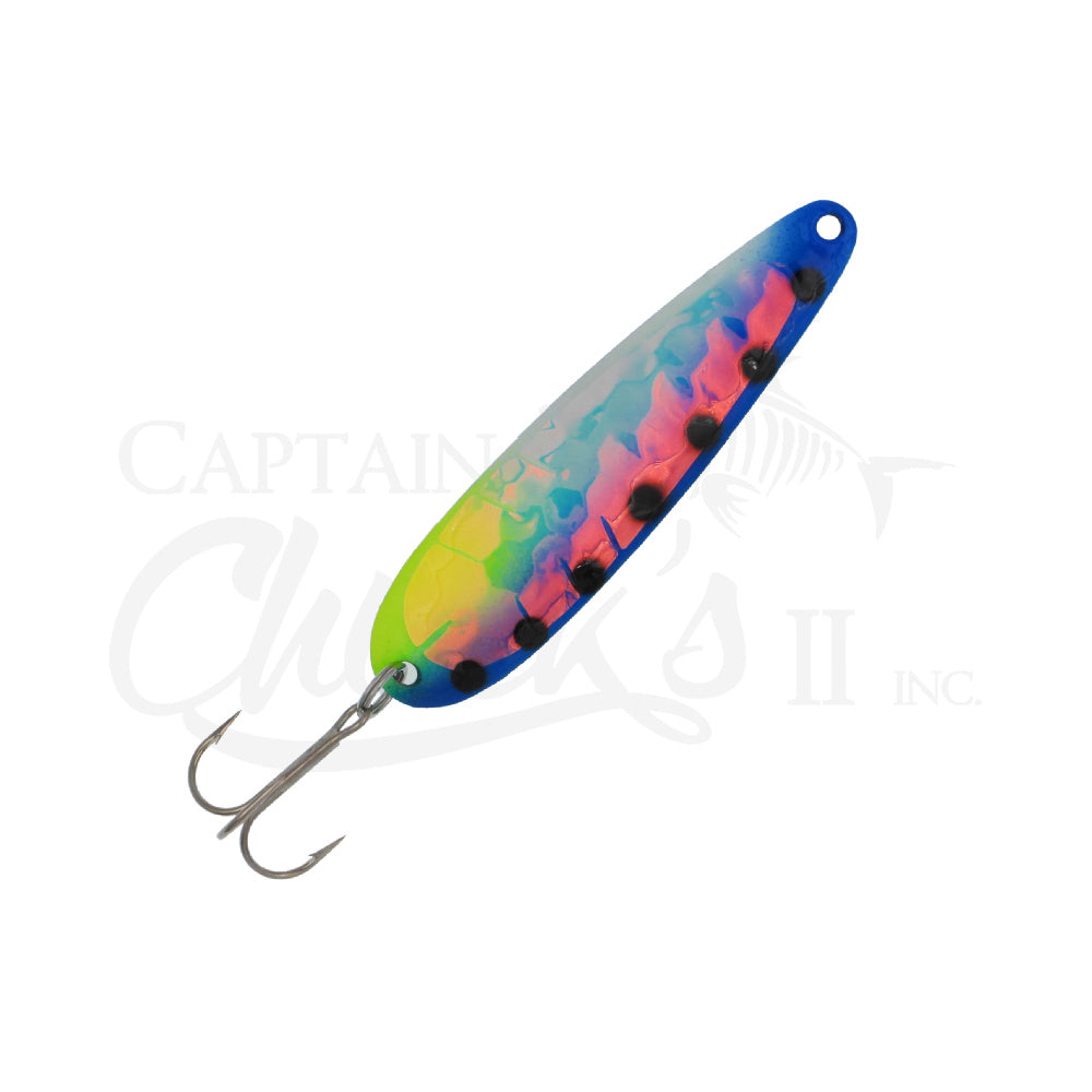 chrome plating fishing lures Mr. Crank Baits The 6th Sense Magnum Spoon 170 is a purpose Steel Head ON SALE! -