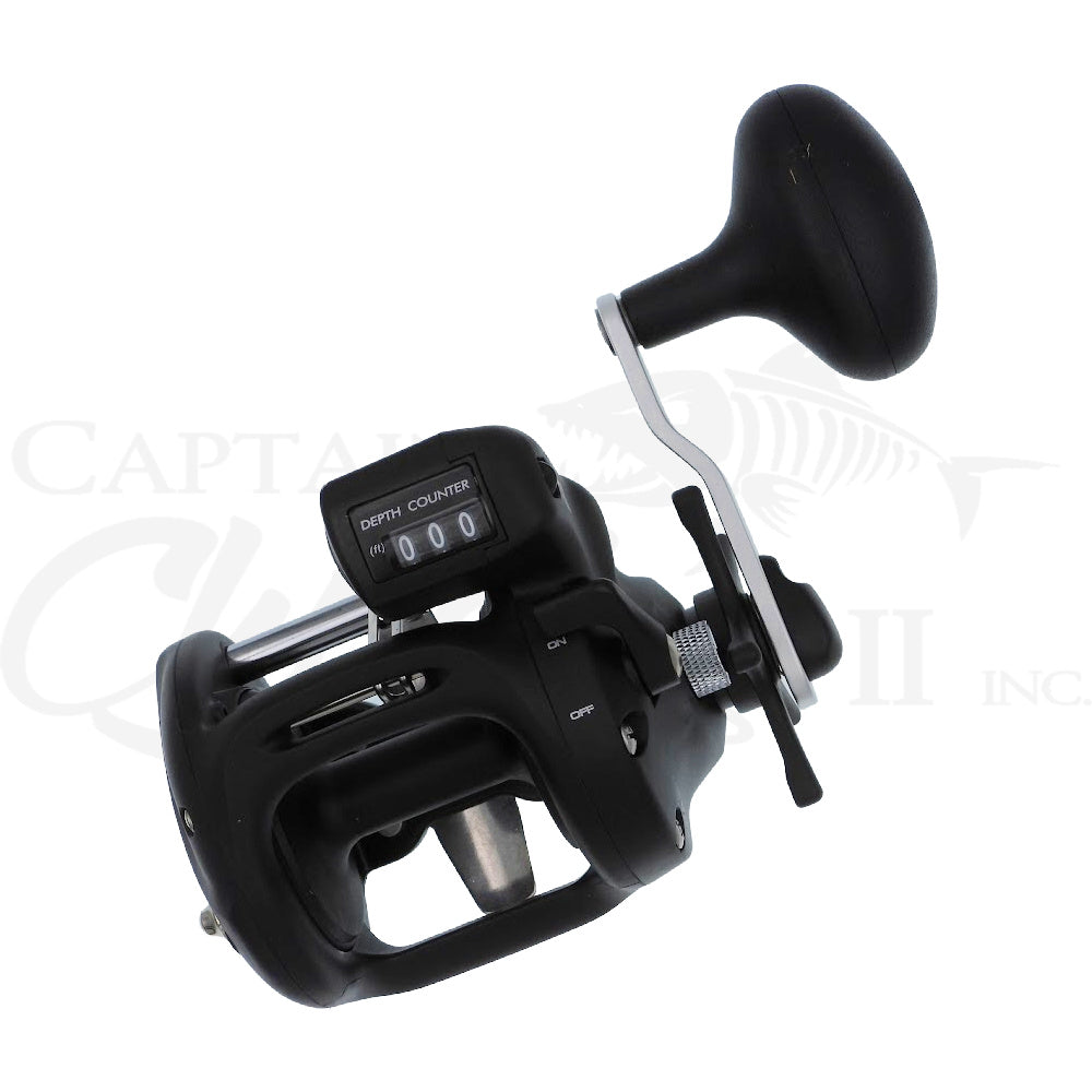 magda pro okuma depth counter reel Line Levelwind Trolling The mechanical line counter function measures in feet and has a rubber push button reset Okuma Magda Pro Line Counter