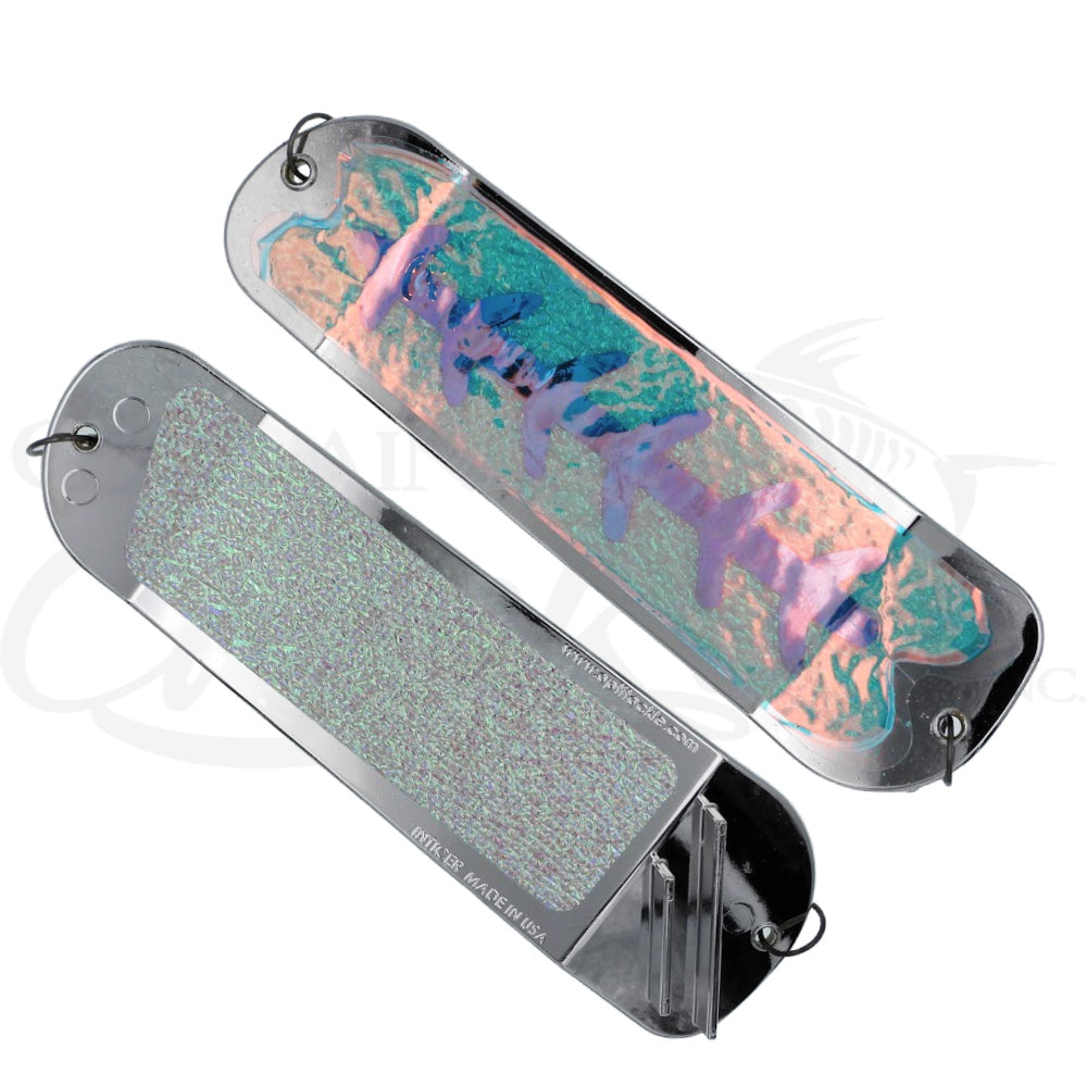 Flasher 8 Inch Megatron UV Chrome Captain Chuck's II