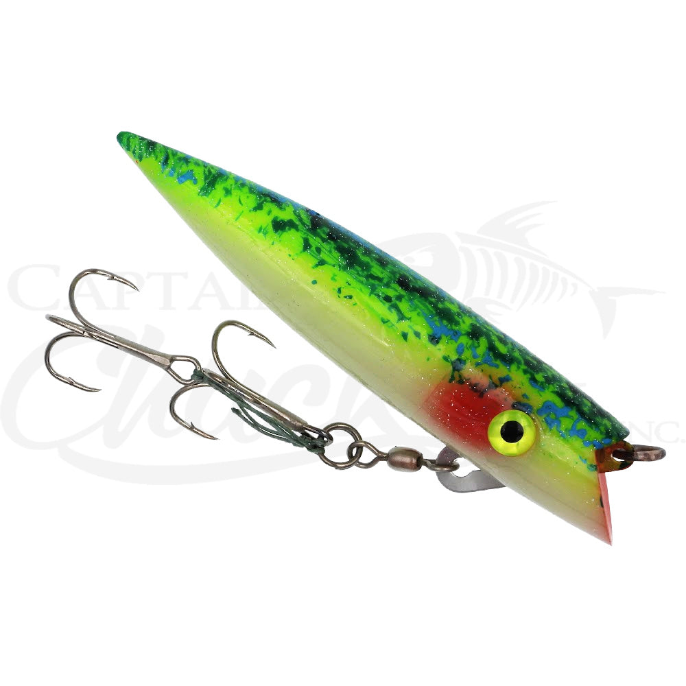Plug Chartreuse Spatter Back