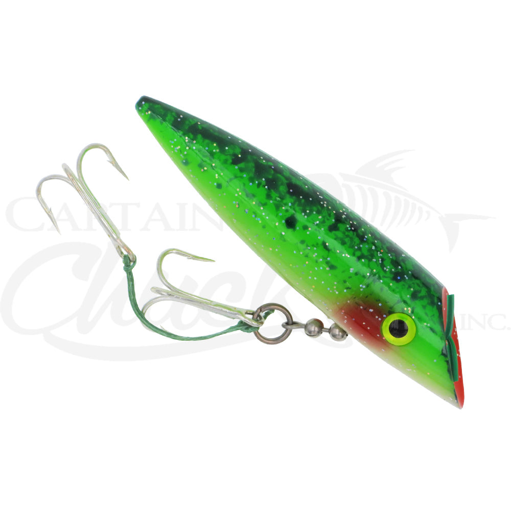 Plug Green Spatter Back