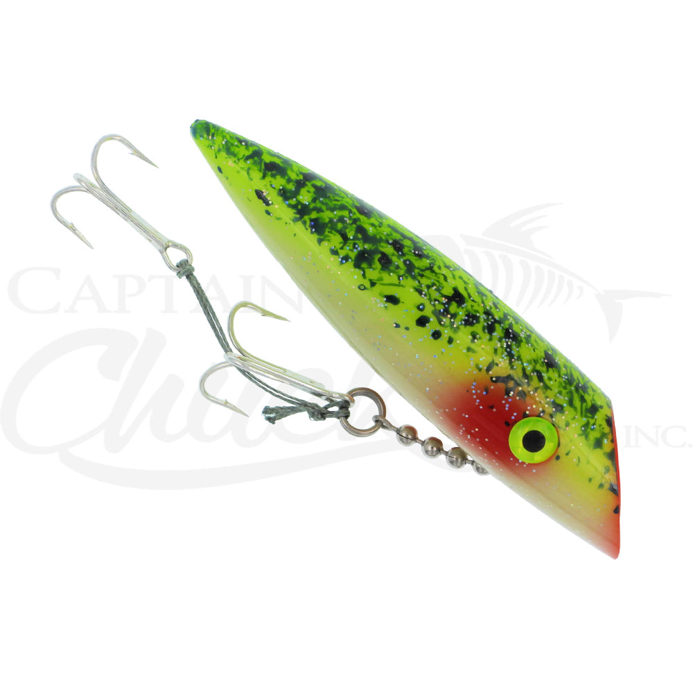 Plug Chartreuse Spatter Back
