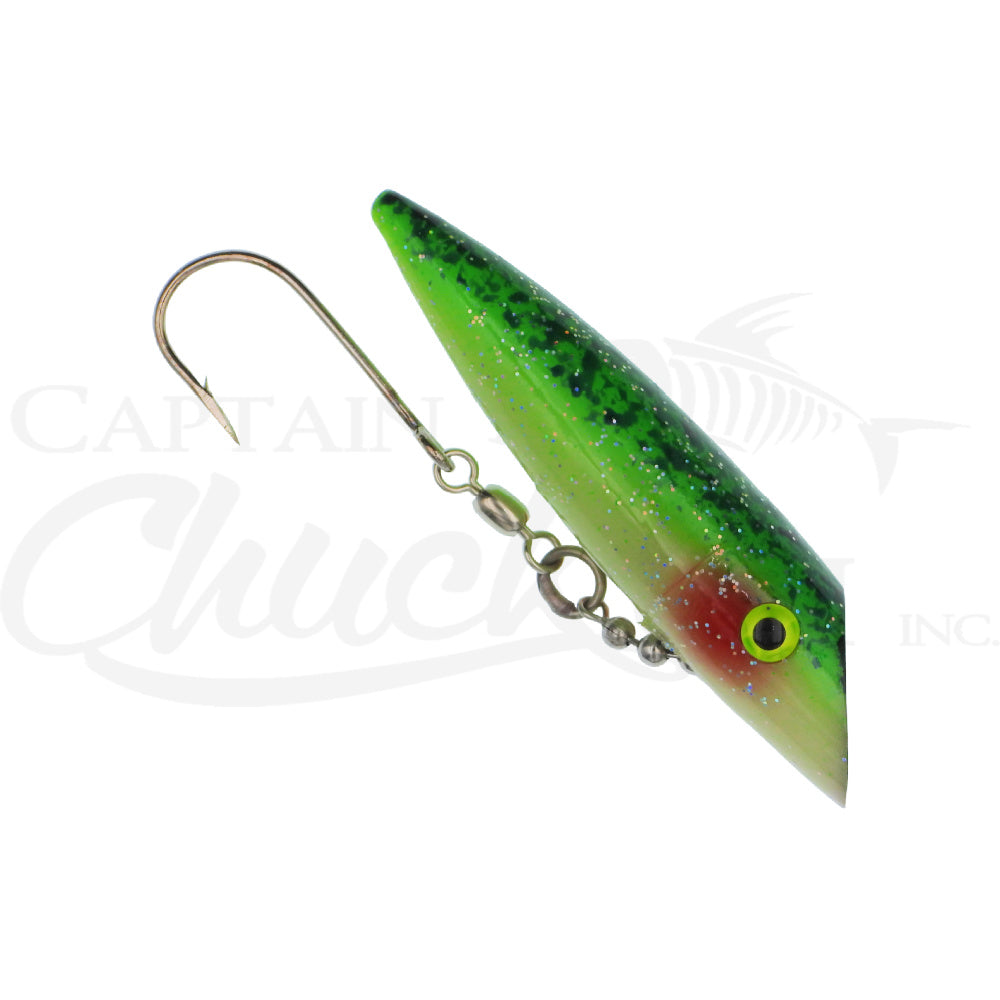Plug Chartreuse Spatter Back