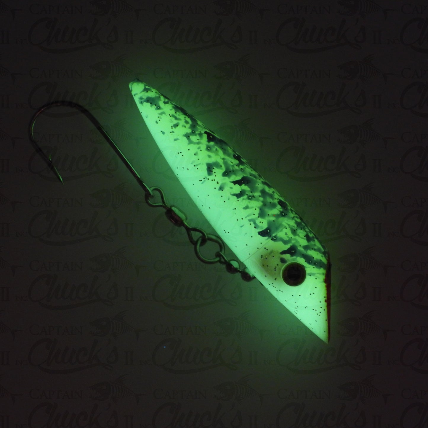 Plug Chartreuse Spatter Back