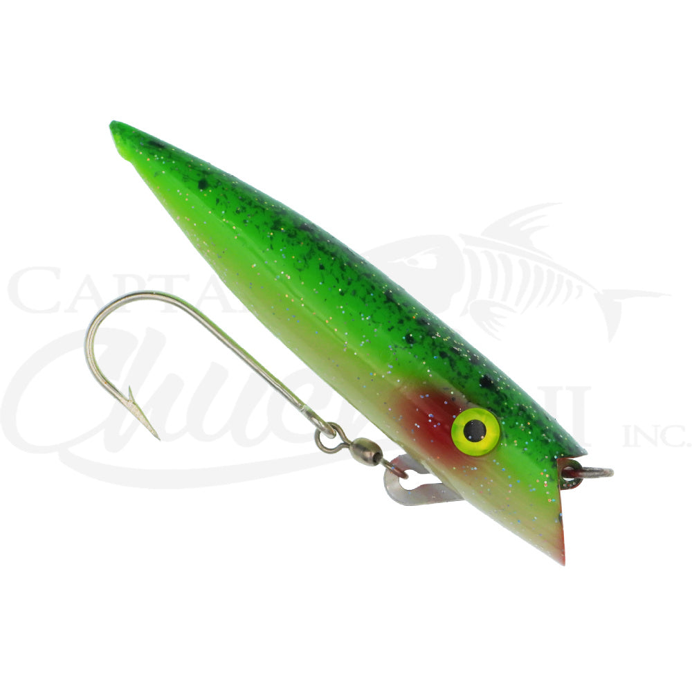 Plug Green Spatter Back