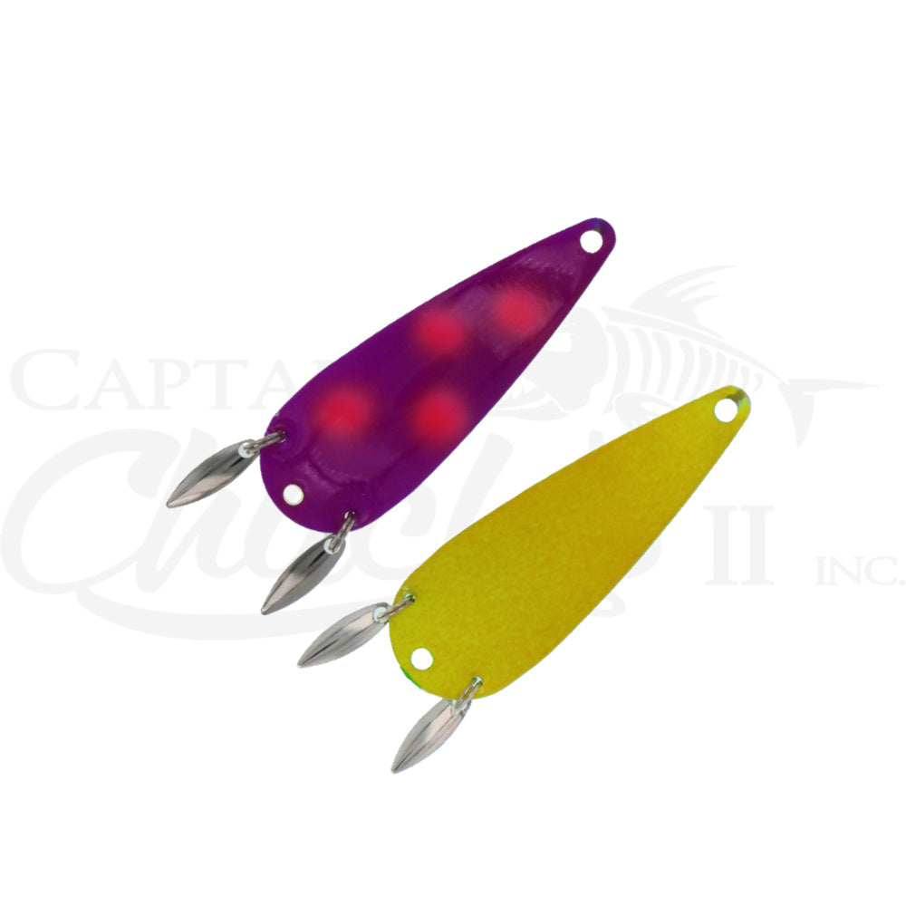 blueberry muffin fishing lure Y11 Dingled Blue Berry Muffin Yel Back