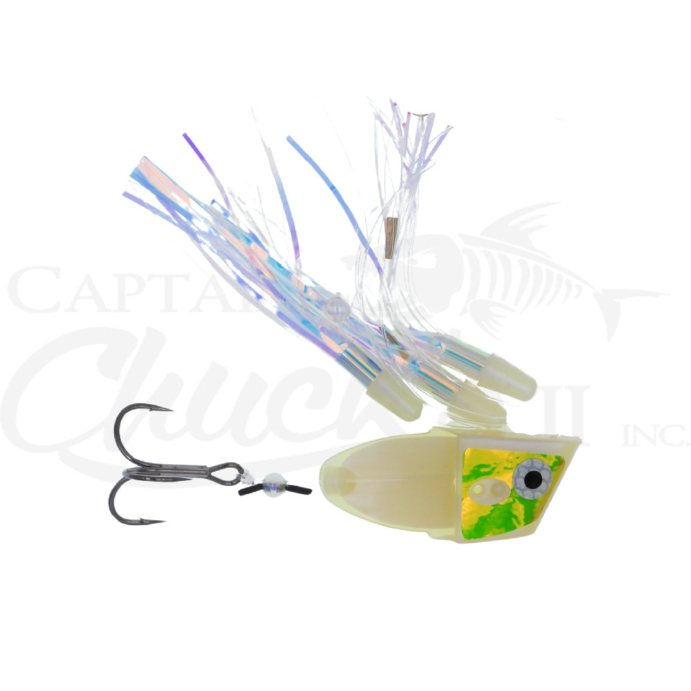 Big Weenie Meat Rig Chartreuse Pearl Illusion – Captain Chuck's II