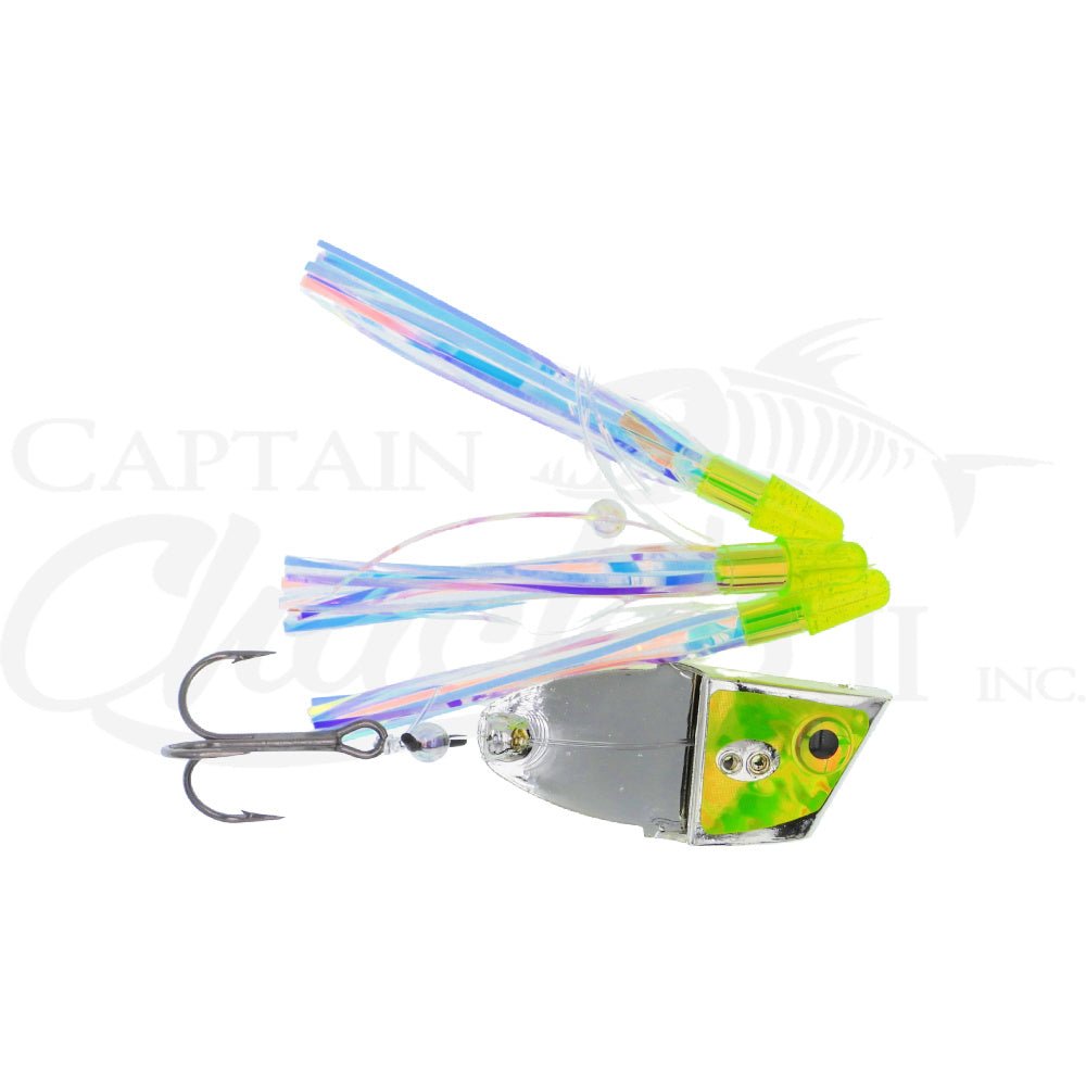 Big Weenie Meat Rig Chrome Chartreuse Electric – Captain Chuck's II