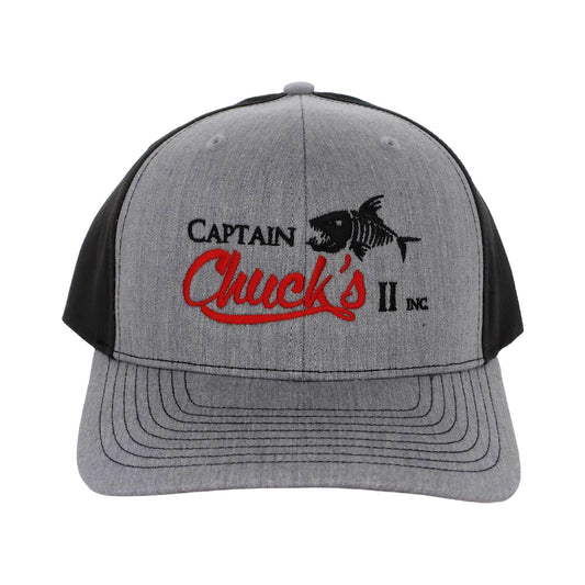 Captain Chuck's Hat Heather/Black