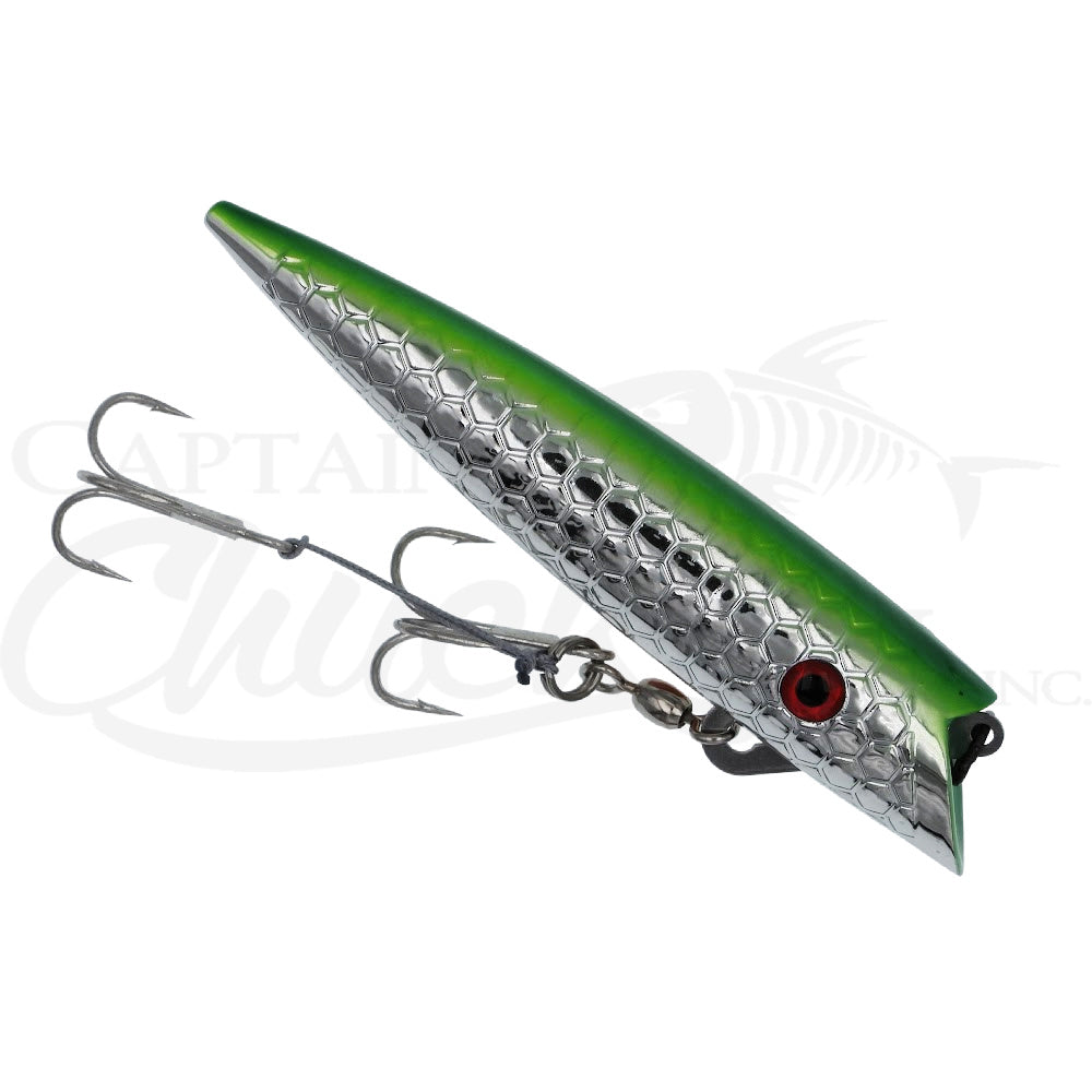 Captain's Choice Chrome Chart Lime Back