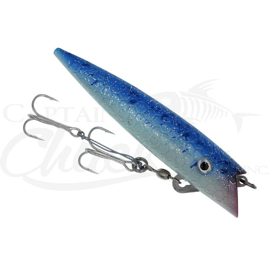 Captain's Choice Blue Splatter Back