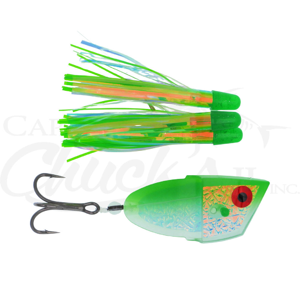Meat Rig Diabolical Meat Rig UV Green Herring – Captain Chuck's II