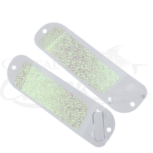 Flip Fin Paddle 8" White Crush Glow