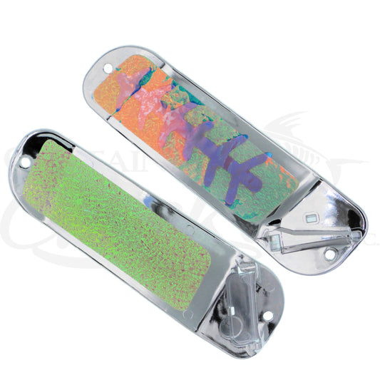 Flip Fin Paddle 8" Chrome Megatron