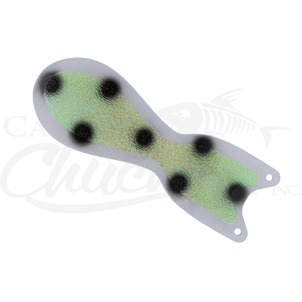 Spindoctor 8 Inch Black Dot Crush Glow – Captain Chuck's II