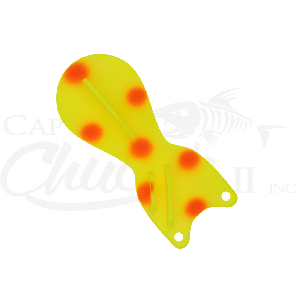 Spindoctor 6 Inch Yellow Coho Dots
