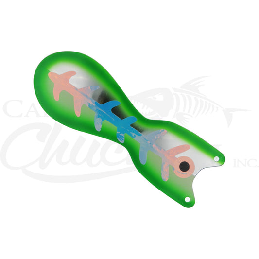 Spindoctor 10" Green Slice Chrome