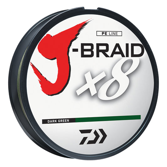 J Braid X8 Dark Green