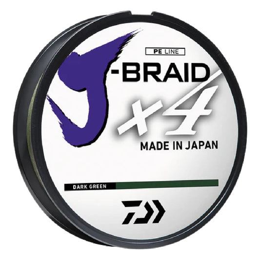 J Braid X4 Dark Green