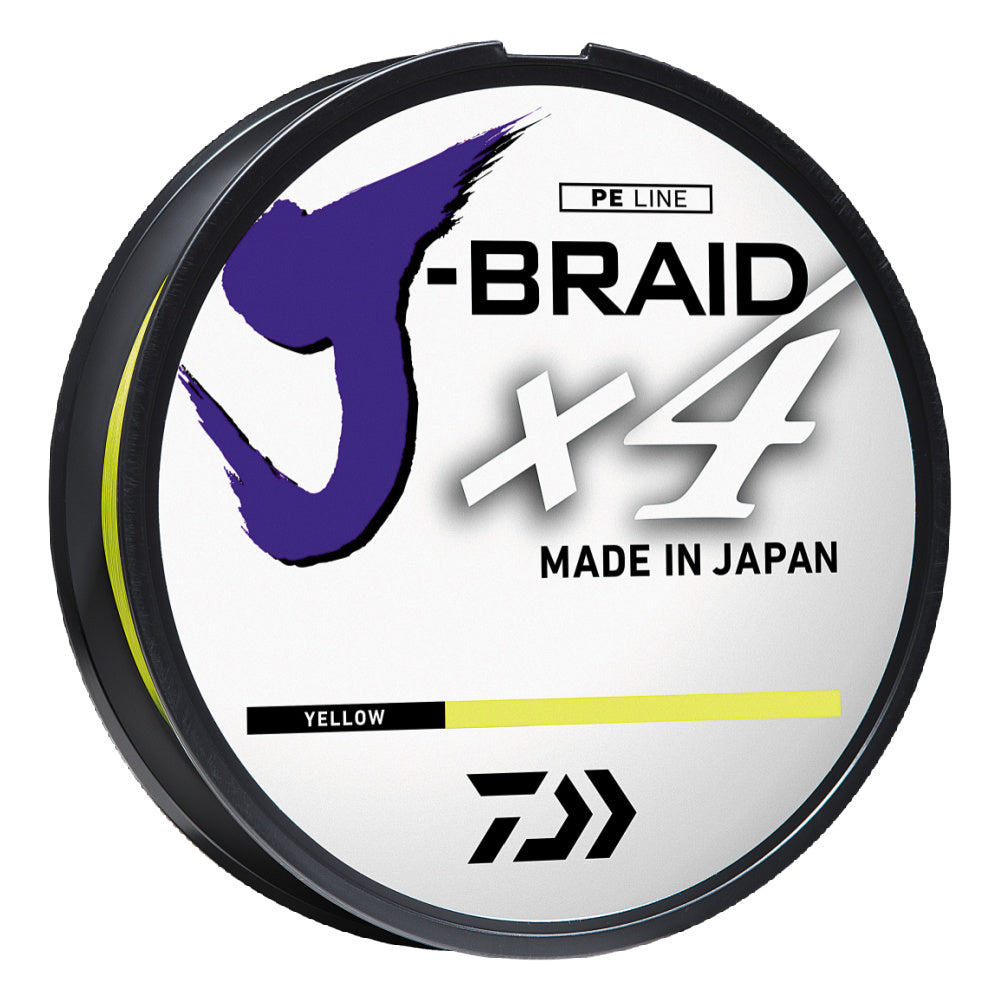 J Braid X4 Yellow