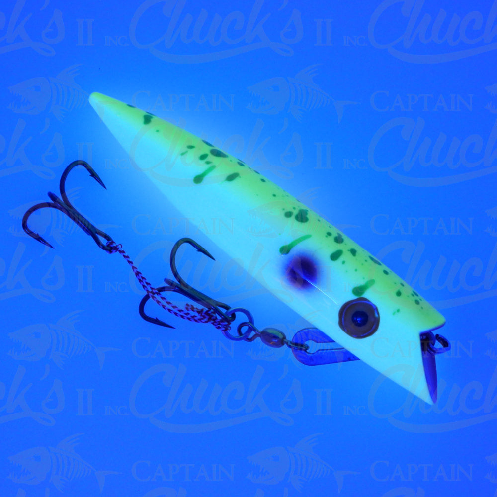 Killer Plug Chartreuse Glow Splatter UV 5