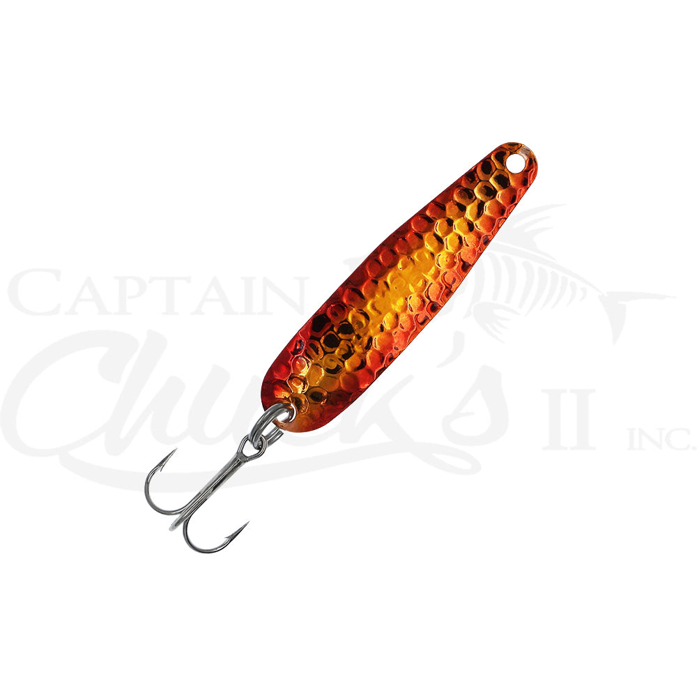 Cucchiaio Da Pesca Singolo 2.25" Argento, Affonda, Per Trota Salmone Walleye, Chagin Jigs