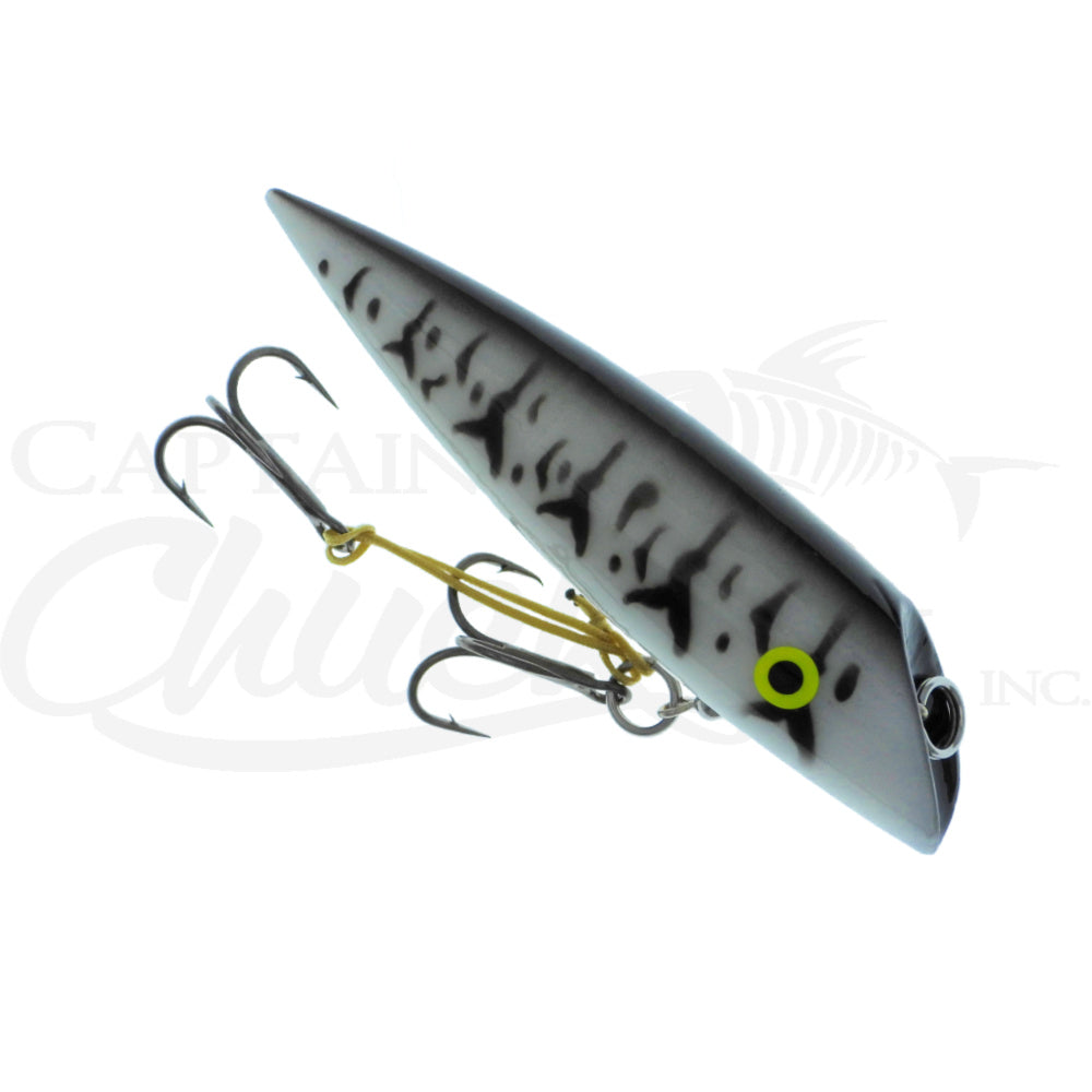 NE Troller Plug 4.25" Glow Zebra