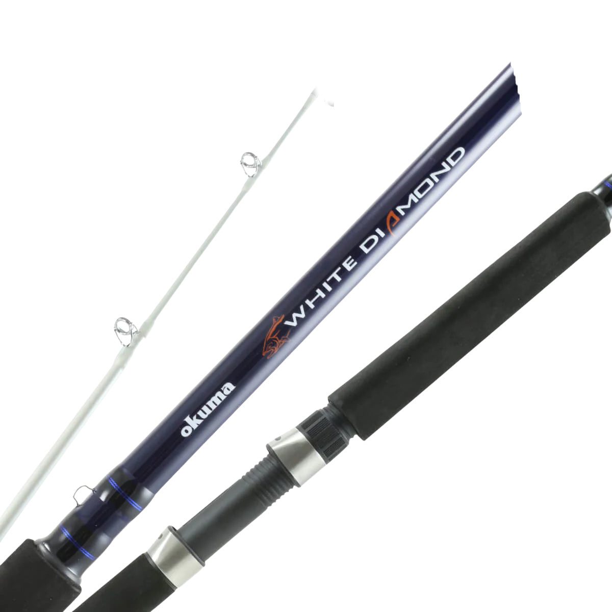 Okuma White Diamond Trolling Rod WD-DR-862ML