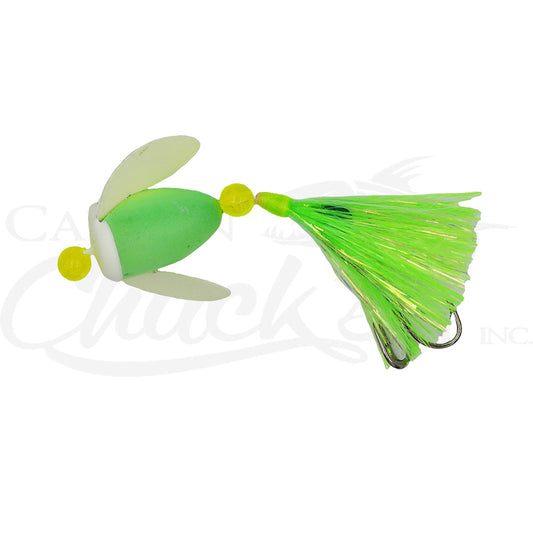 Lake Trout Fly Green Dude Glow