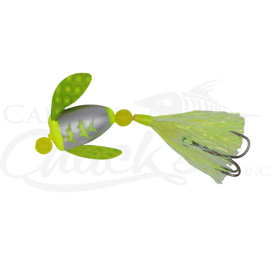 Lake Trout Fly Yellow Fern UV