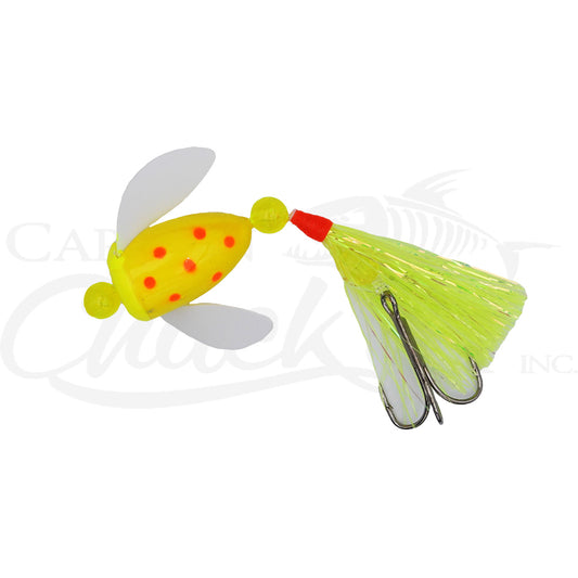 Lake Trout Fly Yellow Fever Glow