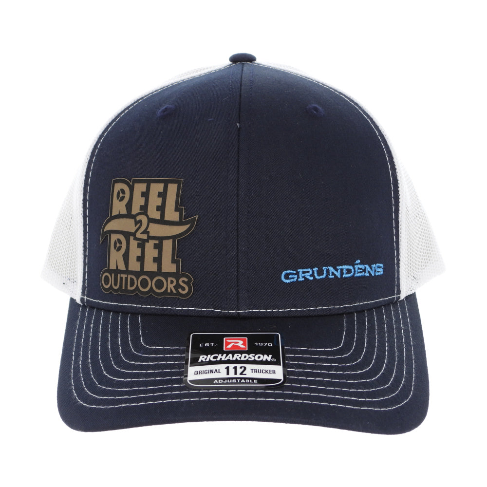 Grundens Reel 2 Reel Outdoors Hat Navy