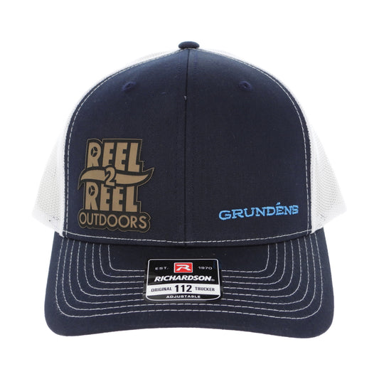 Grundens Reel 2 Reel Outdoors Hat Navy