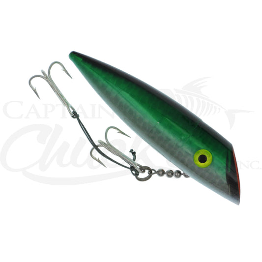 Plug Silver Mylar Green Black #5