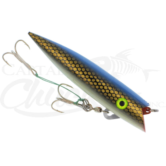 Plug Glow Blue Gold Scale