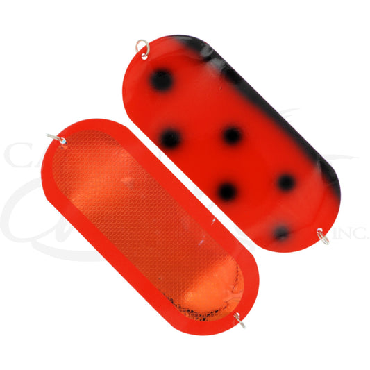 Dinky Dodger Fire Red Black Dot