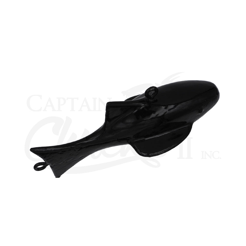 Fat Fish Downrigger WeightBlack Captain Chuck's II