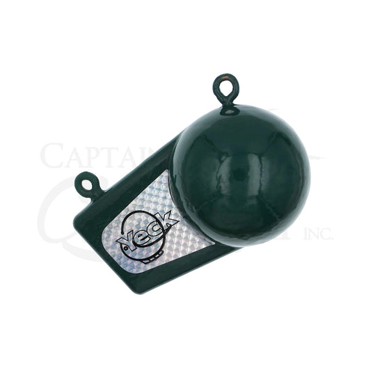 Finned Downrigger Weight-Green